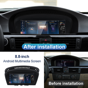 HFMidia MTK8581 8,8 pouces Android 14 pour BMW Série 3 E90 E91 Série 5 E60 E61 Autoradio Bluetooth - Product Image 3