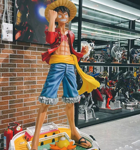Nuovo Arrivo Statua Anime <span class=keywords><strong>One</strong></span> <span class=keywords><strong>Piece</strong></span> Luffy Gear 5 Sun God Nika Joy Boy in Resina/FRP, Action Figure da Collezione a Grandezza Naturale - Product Image 2