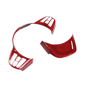 Pour Toyota Supra A90 (2020 et plus) – Garniture de volant en fibre de carbone, surface hautement polie, fixation par vis, installation facile - Product Image 4