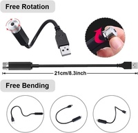 Proyector de Estrellas USB Ajustable, Luz Romántica para Coche, Luz Nocturna, Venta al por Mayor de Fábrica, Nuevo, Voltaje de 6V