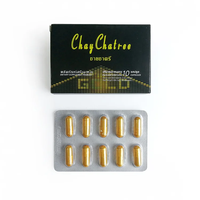 Capsules de saponine de maca et de tribulus terrestris naturelles de la marque ChayChatree, complément alimentaire à base de plantes, pilules pour la vitalité masculine