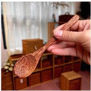 Eco Friendly Luxury <b>Coconut</b> <b>Shell</b> Non-Toxic Soup Bowl Spoon Handmade Polished Natural <b>Coconut</b> Bowl Sustainable Tableware Set - Product Image 3