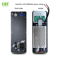 300 watts amplificateur de puissance actif line array haut-parleurs profession audio sons système puissant pour théâtre extérieur