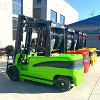 Envío Gratis Mini Carretillas Elevadoras Oferta Carretilla Elevadora 4x4 Ruedas Carretilla Elevadora Todoterreno Manual de 1-4 Toneladas para Movimiento de Materiales