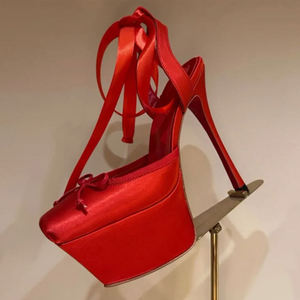 Sandalias de Lujo de Marca Famosa, Diseño 2026, Cuero Genuino, Tejido, Plataforma Interna, Antideslizantes, para Mujer - Product Image 5