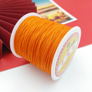 Boting A-line 1mm handmade <b>bracelet</b> braiding <b>rope</b> jewelry thread and ornament material Mid-Autumn Festival knot five-color <b>rope</b> - Product Image 4