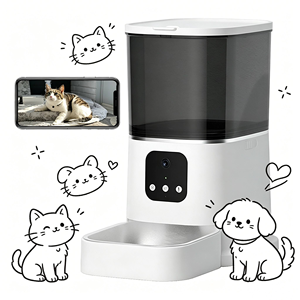 Manufacturer Direct Dispensador De Alimentos Pet Bowl Automatic Pet <b>Feeder</b> Automatic <b>Cat</b> <b>Feeder</b> - Product Image 1