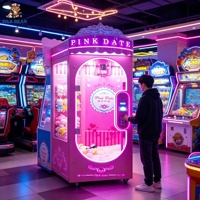 Machine de jeu à minuterie de 10 secondes pour événements commerciaux, avec fonction de scan de code pour récolter des cadeaux, équipement vidéo, machine à pinces à ligne suspendue, jeu de 10 secondes