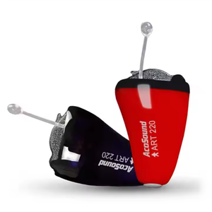 Acosound <span class=keywords><strong>Ruby</strong></span> II IC Máy trợ thính hoàn toàn vô hình A10 pin trong tai cho Bộ Khuếch Đại Mini Máy trợ thính giá tốt nhất - Product Image 1