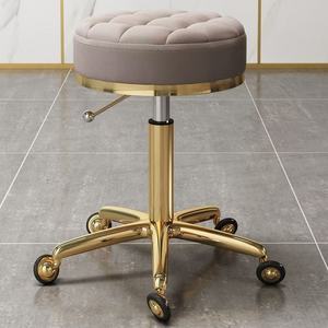 Chaise de styliste de salon de beauté à succès en 2025, tabouret de salon de coiffure, mobilier de salon, chaise de coiffure ronde contemporaine, magnifique pour les cils - Product Image 4