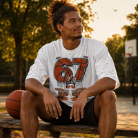 Nouveauté 2026 – T-shirts personnalisés pour hommes, style hip-hop, imprimés dessin animé, en jersey 100 % coton toucher soyeux, grandes tailles, sérigraphie, 300g
