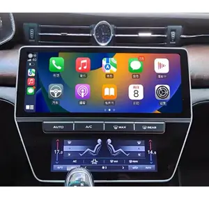 12.3 "Oled Scherm Android Radio Qualcomm Met Carplay Voor Maserati Gt Gc Voor Quattroporte 2013-2016 Stereo Dual Screen