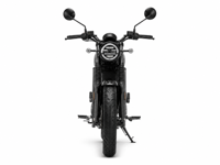 Moto électrique rétro Cafe Racer 3000W, batterie au plomb-acide 72V 35Ah, vitesse maximale de 80 km/h, autonomie de 60-80 km, freins à disque doubles