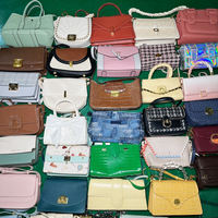 Vente en gros de sacs d'occasion A2 pour femmes sacs de seconde main de haute qualité sac tendance de créateur en cuir PU de marque pour femmes en bon état