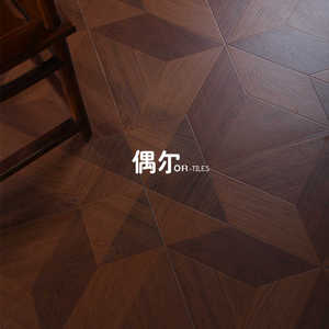 Pháp phong cách retro hạt gỗ gạch 60x00 chống trượt gạch lát sàn cho phòng khách phòng ngủ ban công thuốc lá sô cô la nâu hiện đại - Product Image 5