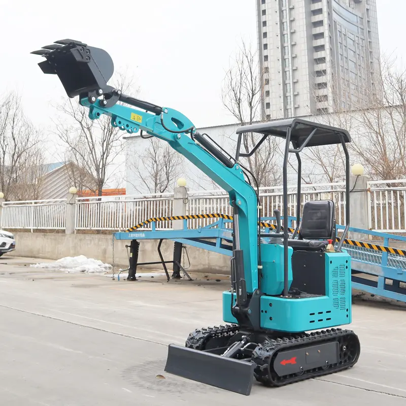1 1.2Ton Mini Excavator Digger Chinese China Small Micro Excavator For Sale