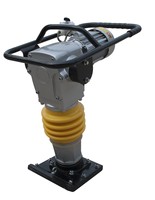 دكاكة اهتزازية تعمل بالبنزين بقوة 7.5 حصان ووزن 80 كجم، مدمجة لدمك حواف الطوابق السفلية وقنوات التصريف