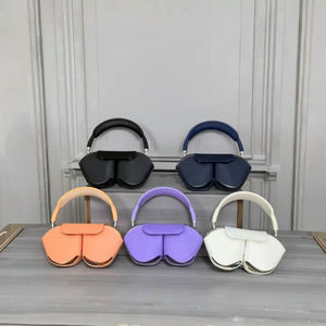 에어 맥스 오버이어 헤드폰 능동 소음 차단 IPX0 방수 메쉬 리본 디자인 자석 이어컵 가죽 - Product Image 5