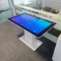Usine 55 pouces Android Touch Table pour restaurant avec commande intelligente prend en charge les jeux