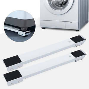 Adjustable Modern Furniture Moving Roller <b>Wheels</b> <b>Washing</b> <b>Machine</b> Stand Fridge Refrigerator Base Locking <b>Wheel</b> - Product Image 3
