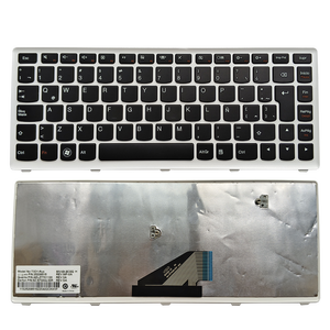 <span class=keywords><strong>LA</strong></span> SP <span class=keywords><strong>RU</strong></span> US tastiera per Laptop Lenovo Ideapad U310 U310 -ITH U310 -ISE U310 -IFI tastiera 25204986 con cornice bianca - Product Image 1