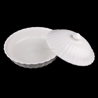 Soupière en céramique à motif d'usine et porcelaine Halwa Bonbons Bol de rangement Vaisselle Batterie de cuisine Design Pots à soupe et à bouillon