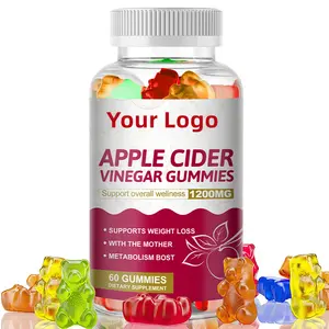 Apfel essig Gummies Keton Diät Fat burner Keto Bear Gummies für Männer und Frauen Gewichts verlust Produkte