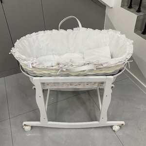 Berceau de sommeil pour nouveau-né, berceau tissé pour bébé, panier en <span class=keywords><strong>osier</strong></span> de Moïse, paniers en <span class=keywords><strong>osier</strong></span>, lit pour bébé - Product Image 2
