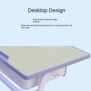 Bureaux de salle de classe pour étudiants à un prix abordable Mobilier scolaire Ensemble de bureaux et de chaises modernes pour étudiants - Product Image 4