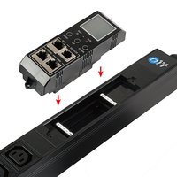 Surveillance intelligente IPDU 32A 250V 25 ports C19 & 13 avec compteur LDC intelligent en alliage d'aluminium