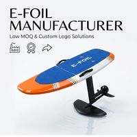 Nouvelle version améliorée : Planche électrique Efoil 8KW en fibre de carbone, 45 km/h, avec hélice robuste en alliage d'aluminium pour les eaux océaniques, SUP tout-terrain