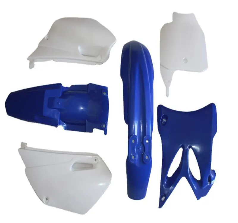 Dirt Bike Parts Body Plastic Set carenatura Side Covers parafanghi per YZ85 YZ 85