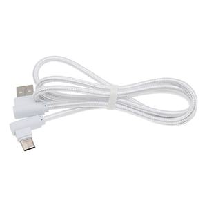 Cable de datos tipo C de 90 grados, Cable de carga rápida USB C de 1M, Cable de carga de teléfono tipo C para Xiaomi Redmi K50, Samsung S10 - Product Image 2
