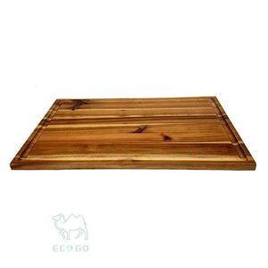 Tabla de Cortar Rectangular Grande de Bambú Ecológica, Duradera, Sostenible y Orgánica, de 1.5 cm de Grosor, para Cocina, Fujian - Product Image 2