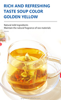 Tisane Détoxifiante OEM pour le Foie, Thé aux Graines de Cassia et Chrysanthème en Sachet, Thé Santé pour Fumeurs et Buveurs, Sachets en Vrac Disponibles