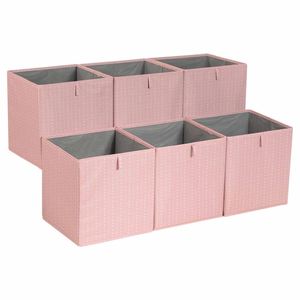 High Quality Foldable Non Woven Storage Cube Bin Home Decorative Storage <b>Box</b> for Home Organizer <b>File</b> Storage - Product Image 3