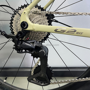Bicicleta de Gravel <span class=keywords><strong>TWITTER</strong></span> G2max12 Speed 700C con Neumáticos Todoterreno, Bicicleta de Carretera con Horquilla de Fibra de Carbono de Alto Módulo, Neumáticos 50C para Ciclismo en Caminos de Tierra - Product Image 6