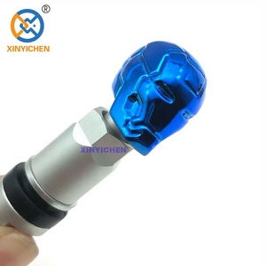 Nouveau, universel, porte <span class=keywords><strong>antivol</strong></span>, Anti-poussière, air Caps, roue, pneu de <span class=keywords><strong>voiture</strong></span>, Valve, tige, couvercle, coque pour Lron Man - Product Image 5