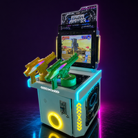 Machine d'arcade de tir à deux pistolets à monnayeur avec écran LCD pour divertissement intérieur des enfants – Simulateur de haute qualité pour deux joueurs