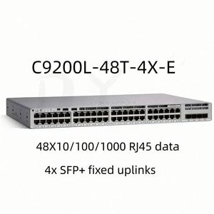 Commutateur Gigabit 48 ports Catalyst 9200L C9200L-48T-4X-E + 4x 10G avec liaisons montantes fixes - Commutateur Network Essentials - Product Image 2