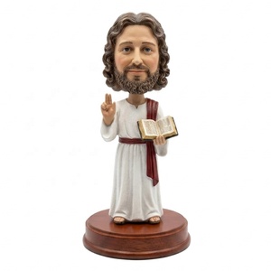 Statuette in Resina Personalizzate per Creare Artigianato in Resina e Ornamenti Cristiani Divini, Regalo Personalizzato Bobblehead in Resina - Product Image 2