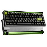 MelGeek MADE68 Clavier ultra filaire 65% RGB Snap Tap et interrupteur magnétique réglable avec boîtier en aluminium