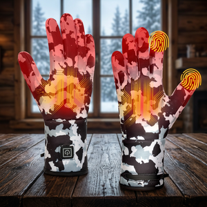 Gants de ski d'hiver, gants de snowboard, mitaines isolées à doigts complets, chaudes, respirantes, coupe-vent, pour sports de neige en plein air, personnalisables - Product Image 2