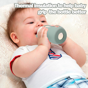 Mangas de silicona sin BPA para biberones <span class=keywords><strong>Avent</strong></span>, soporte para biberones antirotura con asa - Product Image 2