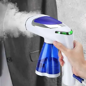 Professional Mini Steam Iron Handheld Portable Garment Steamer Dry Wet Double Clothes Fabric Ironing Machine for Home and Travel