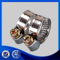 Colliers de serrage pour tuyau de gaz - Type allemand, en acier inoxydable, disponibles en différentes tailles, colliers de serrage pour tuyaux de 10 à 16 mm