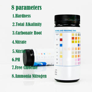 في بركة السمك ، محلل مياه النتريت بالنترات ، شرائط اختبار المياه بالنيتروجين والأمونيا - Product Image 2