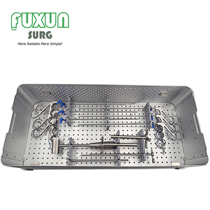 Conjunto de Instrumentos Endoscópicos Premium para Cirurgia de Coluna Interlaminar Uniportal em Aço Inoxidável de 10mm Fuxun - Product Image 3