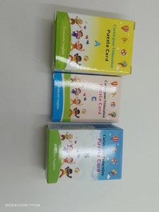Alphabet Flash Card 6 mois, bébé, jouets sensoriels Enfants Orthographe Mots Parler Educatif Flashcard Lecteur bébé Machine à lire - Product Image 2