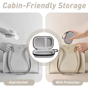 กระเป๋าเดินทางขนาดเล็กสำหรับ AirFly SE/Pro/Pro 2/Duo และ <span class=keywords><strong>Avantree</strong></span> สำหรับอะแดปเตอร์เสียงไร้สายและหูฟังสำหรับเดินทาง - Product Image 2